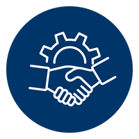 Icon for planning and consulting service