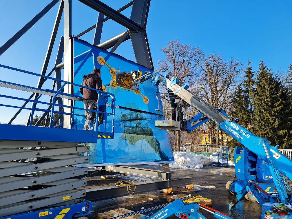 Heavydrive test run with MRK 86.0 and the VSGU 800 K overhead manipulator