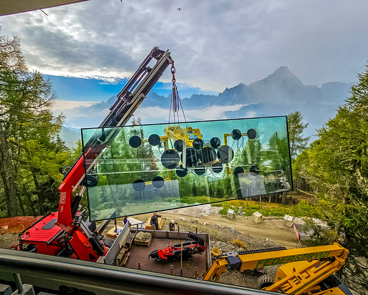 Installation at an altitude of 2050 metres with the VSG 3000 counter