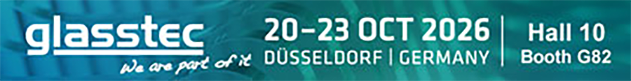 glasstec 2026, Heavydrive Booth G82 in Hall 10