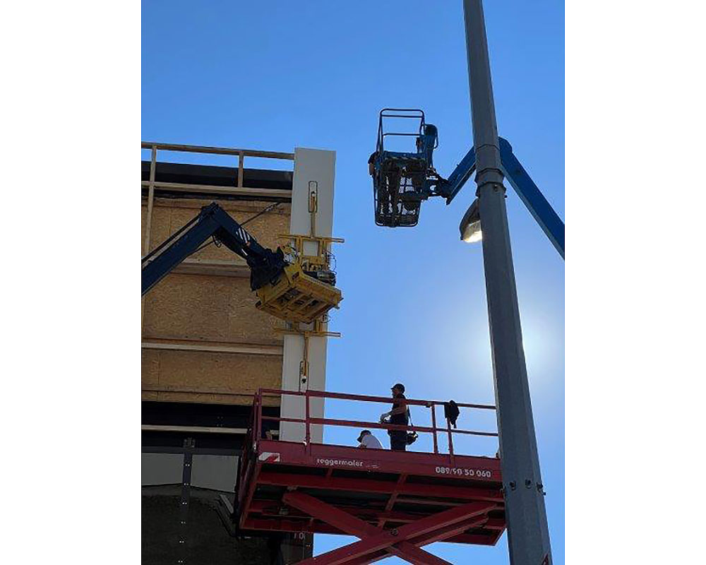 VSGSTU P 1000 K 7-axles-manipulator for wall and roof panels up to 1000 kg capacity | VSGSTU P 1000 K 7-axles-manipulator for wall and roof panels up to 1000 kg capacity