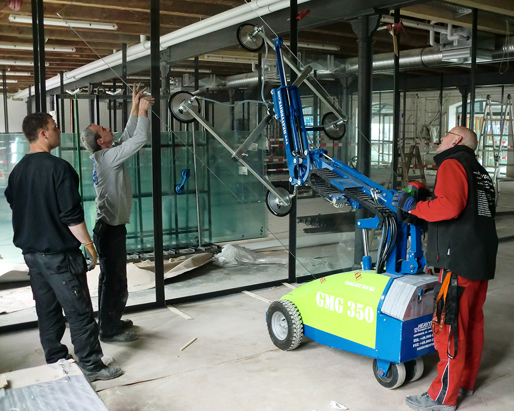 GMG 350 glass assembly equipment with a capacity of 350 kg -for rent only | GMG 350 glass assembly equipment with a capacity of 350 kg -for rent only