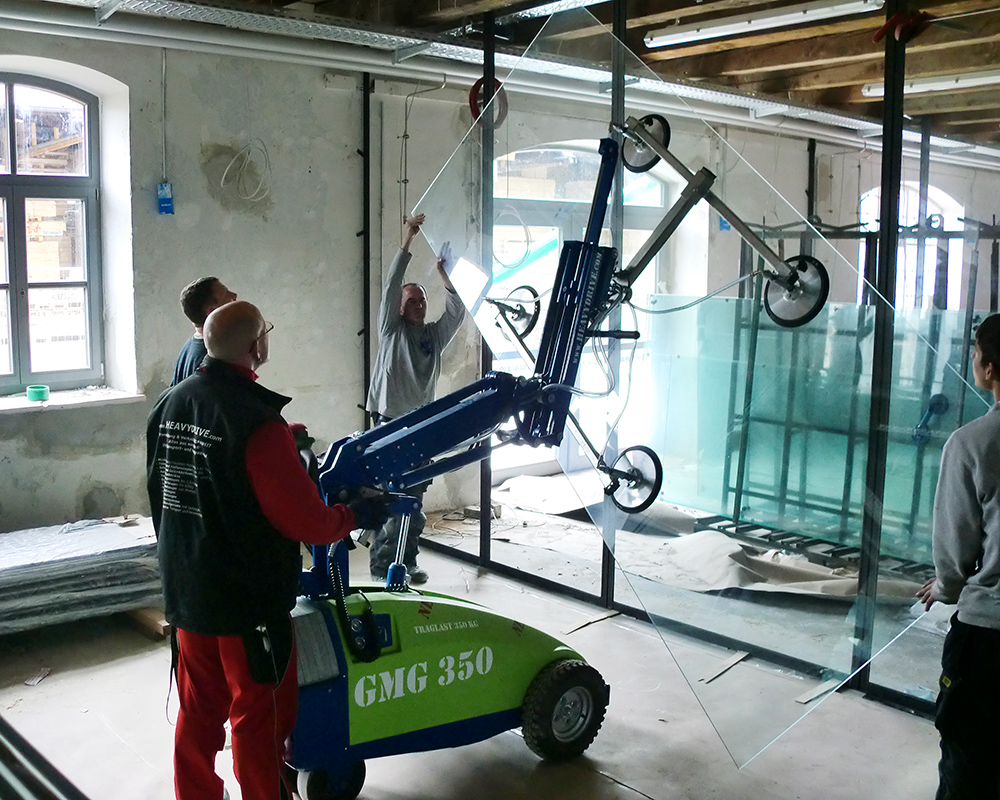 GMG 350 glass assembly equipment with a capacity of 350 kg -for rent only | GMG 350 glass assembly equipment with a capacity of 350 kg -for rent only