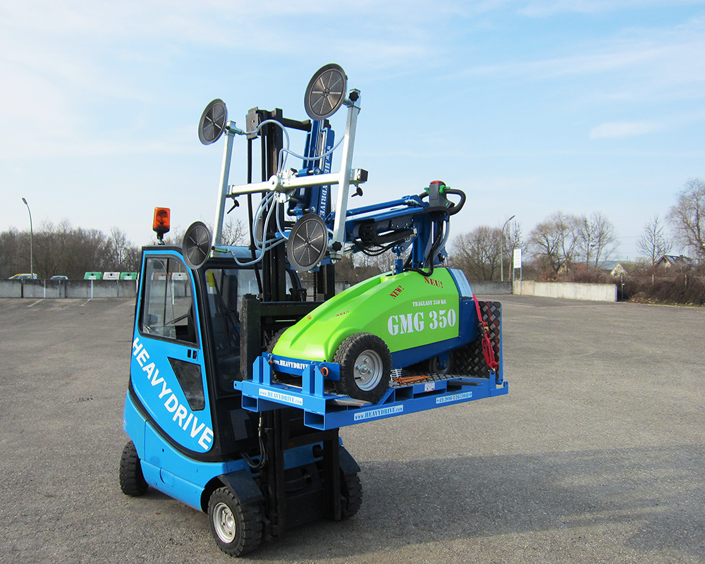 GMG 350 glass assembly equipment with a capacity of 350 kg -for rent only | GMG 350 glass assembly equipment with a capacity of 350 kg -for rent only