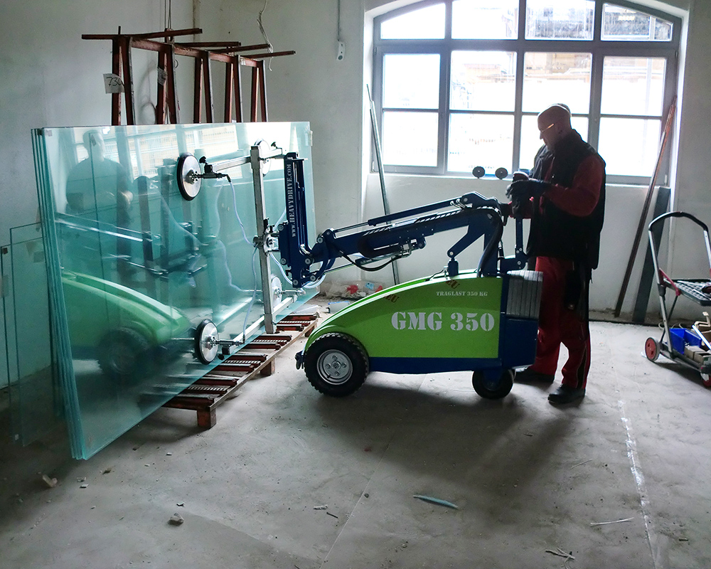 GMG 350 glass assembly equipment with a capacity of 350 kg -for rent only | GMG 350 glass assembly equipment with a capacity of 350 kg -for rent only