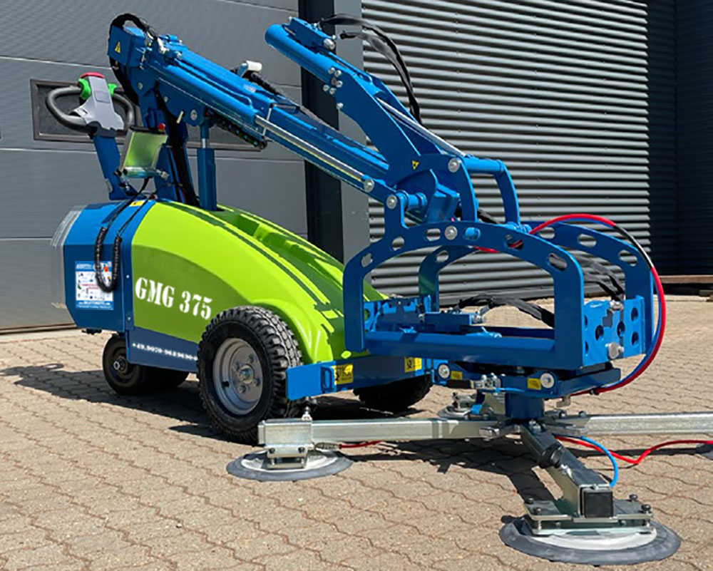 GMG 375 glass assembly equipment with a capacity of 375 kg | GMG 375 glass assembly equipment with a capacity of 375 kg