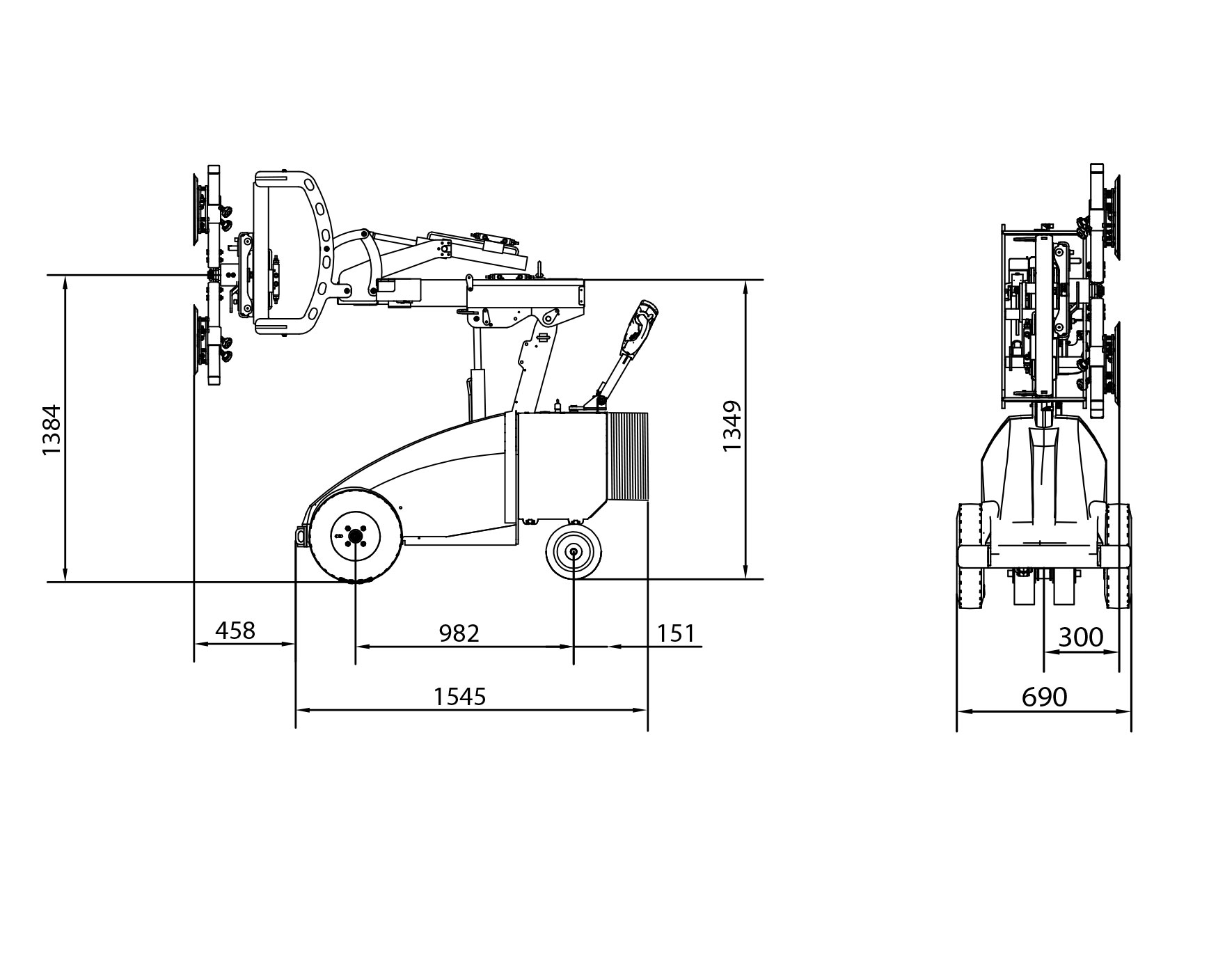 GMG 375 glass assembly equipment with a capacity of 375 kg | GMG 375 glass assembly equipment with a capacity of 375 kg