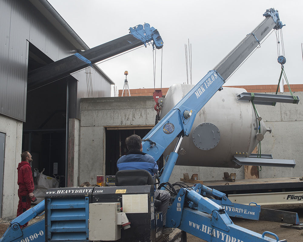 MRK 158.0 assembly crane with a capacity of 3.0 tonnes | MRK 158.0 assembly crane with a capacity of 3.0 tonnes