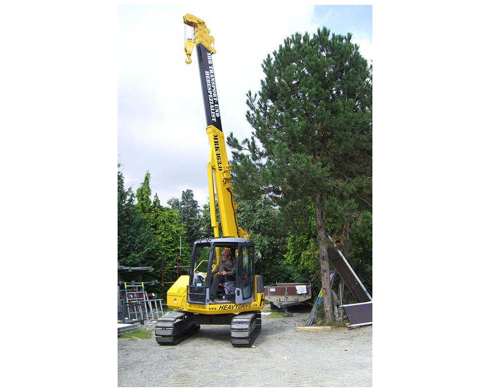 MRK 163.0 assembly crane with a capacity of 4.9 tonnes | MRK 163.0 assembly crane with a capacity of 4.9 tonnes