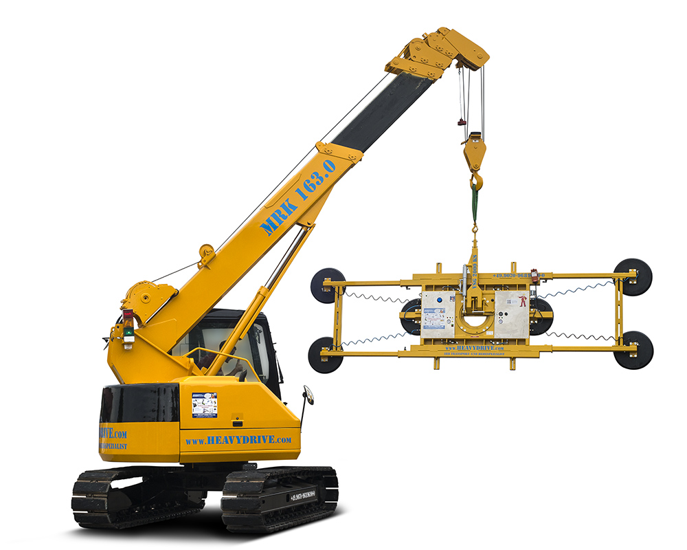 MRK 163.0 assembly crane with a capacity of 4.9 tonnes | MRK 163.0 assembly crane with a capacity of 4.9 tonnes