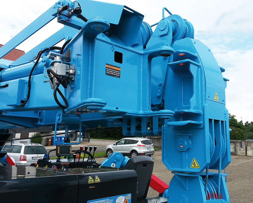 MRK 230 assembly crane with a capacity of 10 tonnes | MRK 230 assembly crane with a capacity of 10 tonnes