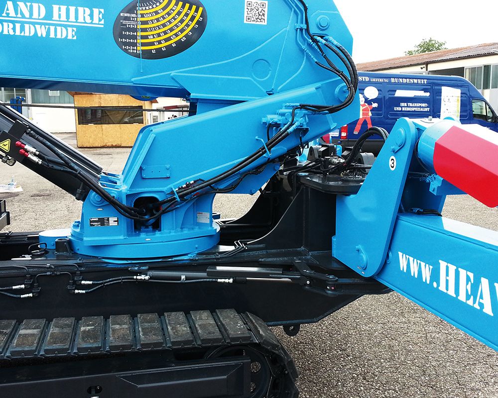 MRK 230 assembly crane with a capacity of 10 tonnes | MRK 230 assembly crane with a capacity of 10 tonnes