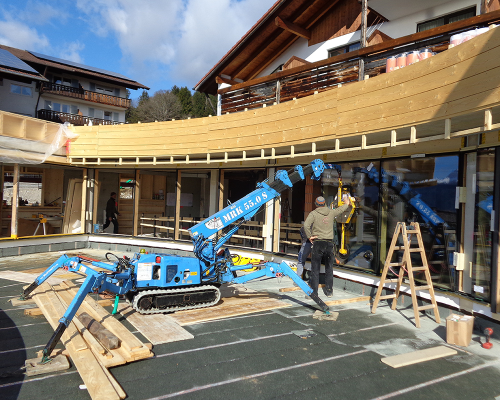 MRK 55.0 assembly crane with a capacity of 1.0 tonnes | MRK 55.0 assembly crane with a capacity of 1.0 tonnes
