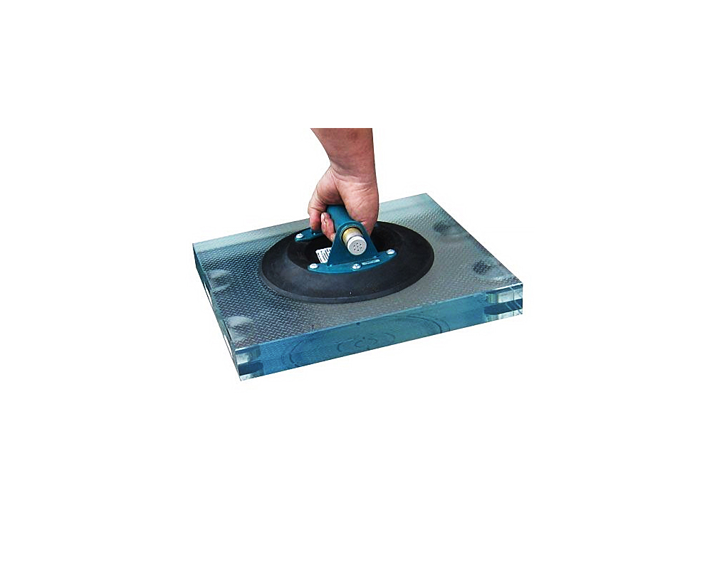 VHS 254 AL Vacuum hand suction plate; aluminium for hand suction system for curved panes | VHS 254 AL Vacuum hand suction plate; aluminium for hand suction system for curved panes