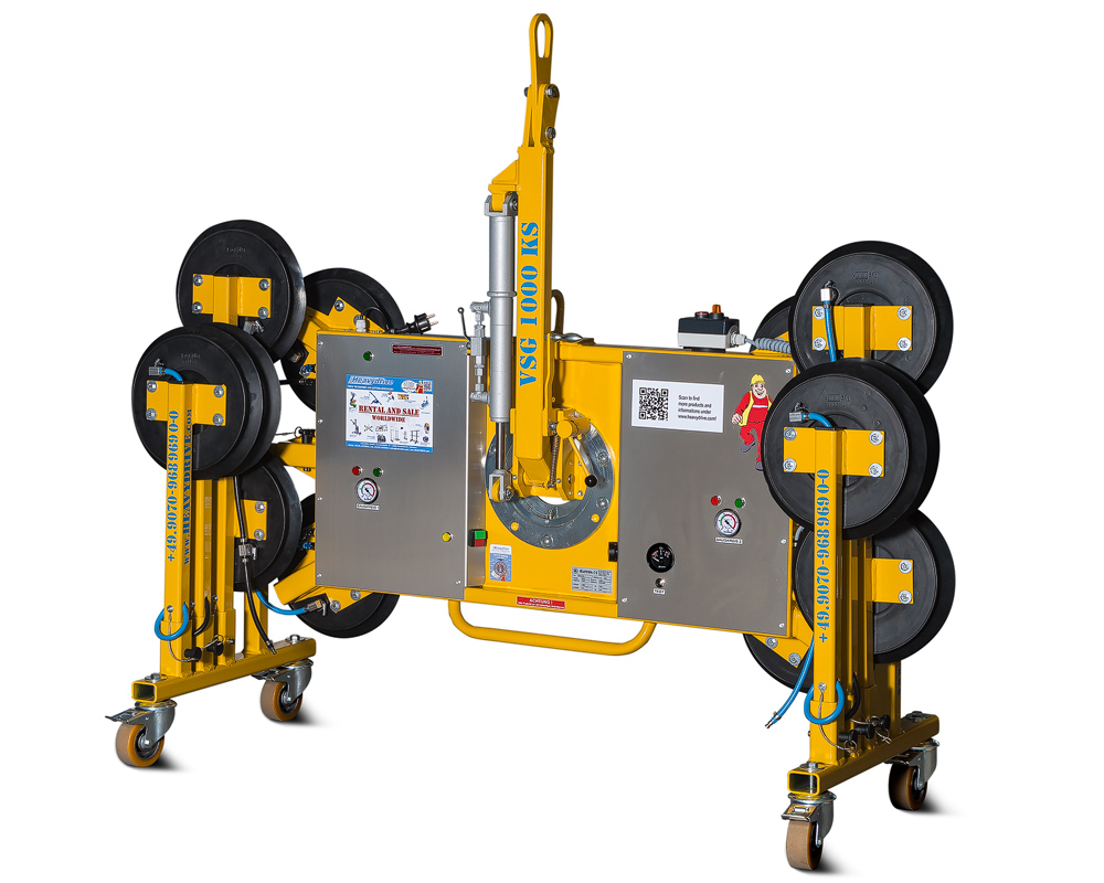 VSG 1000 KS - Vacuum Suction System with 1.000 kg capacity | VSG 1050 KS - Vacuum Suction System with 1.050 kg capacity