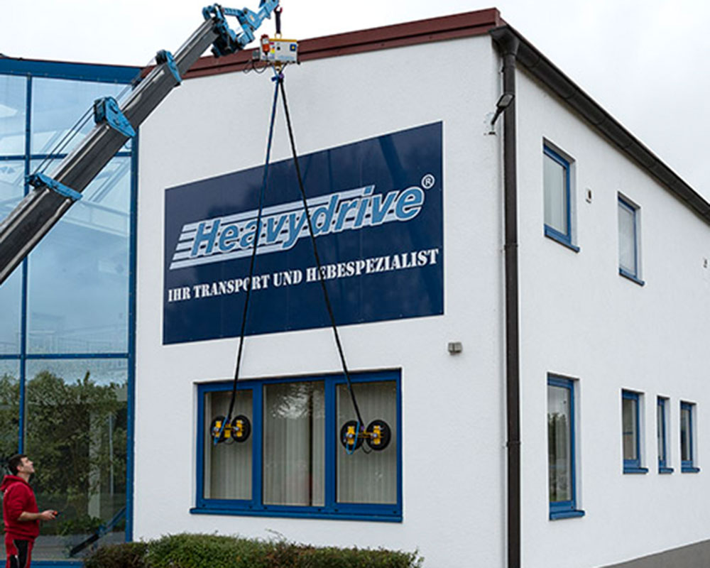 VSG 300 K G2 - Vacuum suction system, up to 300 kg load capacity - for partially split window elements | VSG 300 K G2 - Vacuum suction system, up to 300 kg load capacity - for partially split window elements