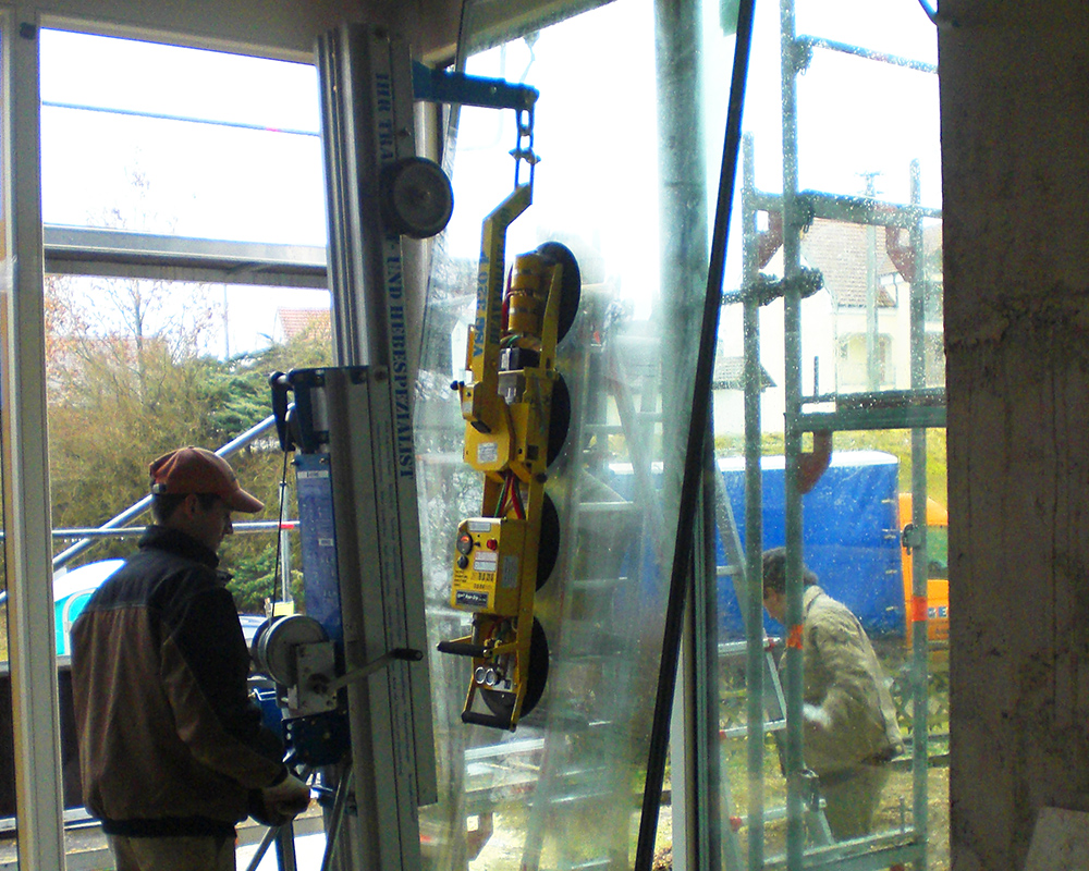 VSG 320 PL - Vacuum Suction System for Long Panes with  bis 320 kg capacity, Narrow Version | VSG 320 PL - Vacuum Suction System for Long Panes with  bis 320 kg capacity, Narrow Version