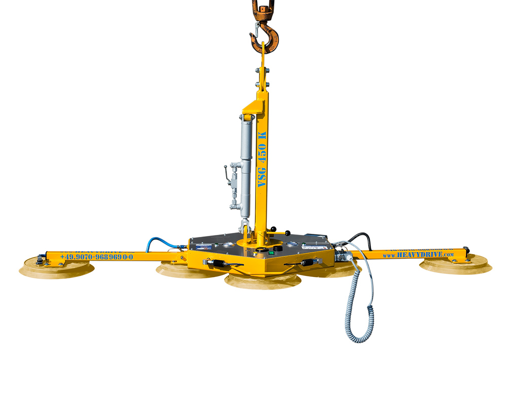 VSGB 450 K - Vacuum Suction system for coated panes with 450 kg capacity | VSGB 450 K - Vacuum Suction system for coated panes with 450 kg capacity