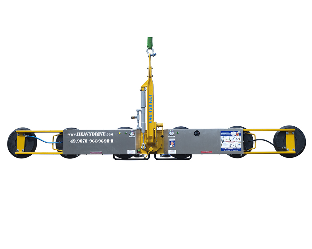 VSG 450 KL4 - Vacuum Suction System for Extra Long Panes with 450 kg capacity, Narrow  Version | VSG 450 KL4 - Vacuum Suction System for Extra Long Panes with 450 kg capacity, Narrow  Version