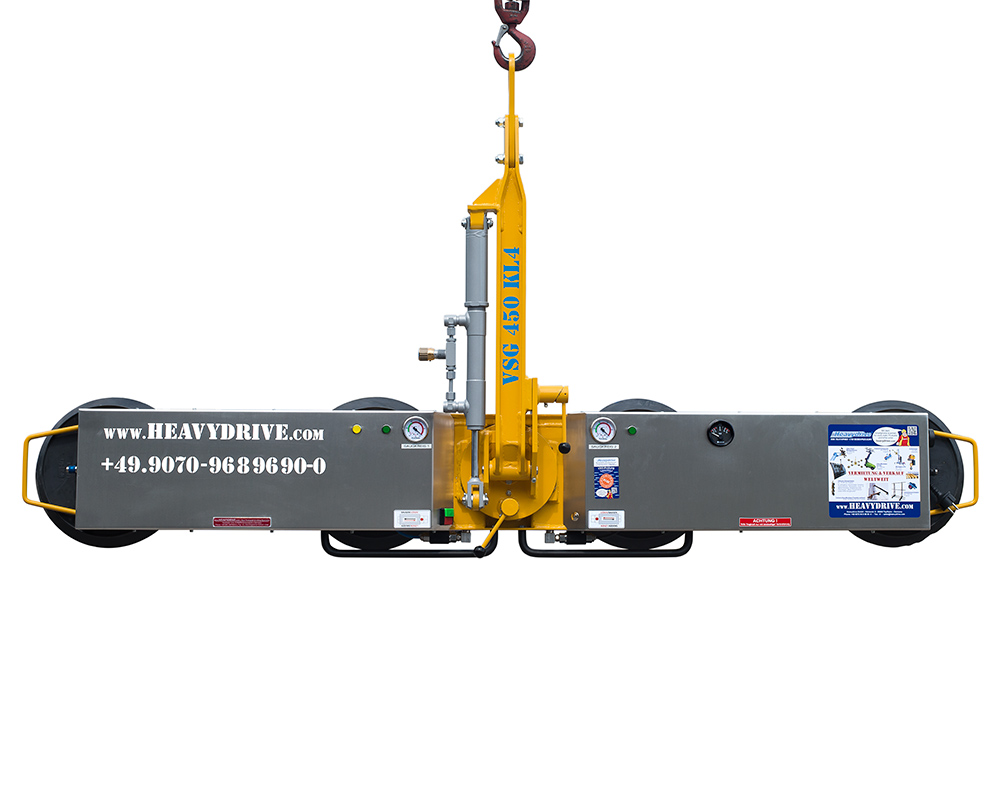 VSG 450 KL4 - Vacuum Suction System for Extra Long Panes with 450 kg capacity, Narrow  Version | VSG 450 KL4 - Vacuum Suction System for Extra Long Panes with 450 kg capacity, Narrow  Version