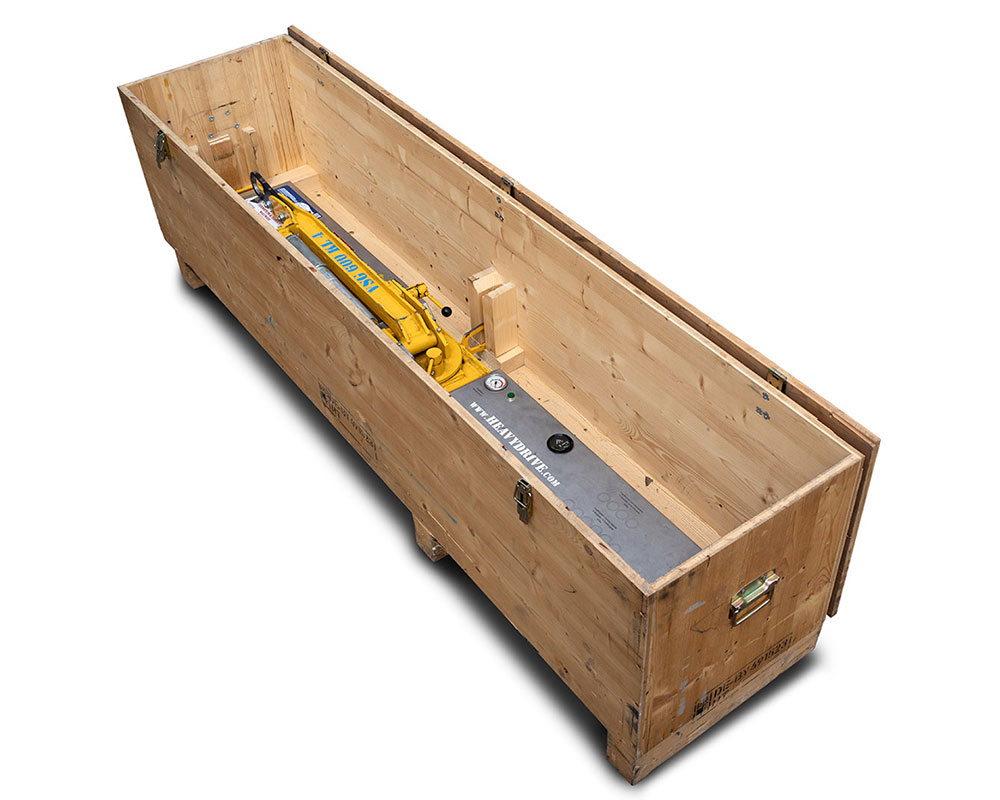 Wooden crate for VSG 450/600 KL4/6 vacuum suction systems | Wooden crate for VSG 450/600 KL4/6 vacuum suction systems