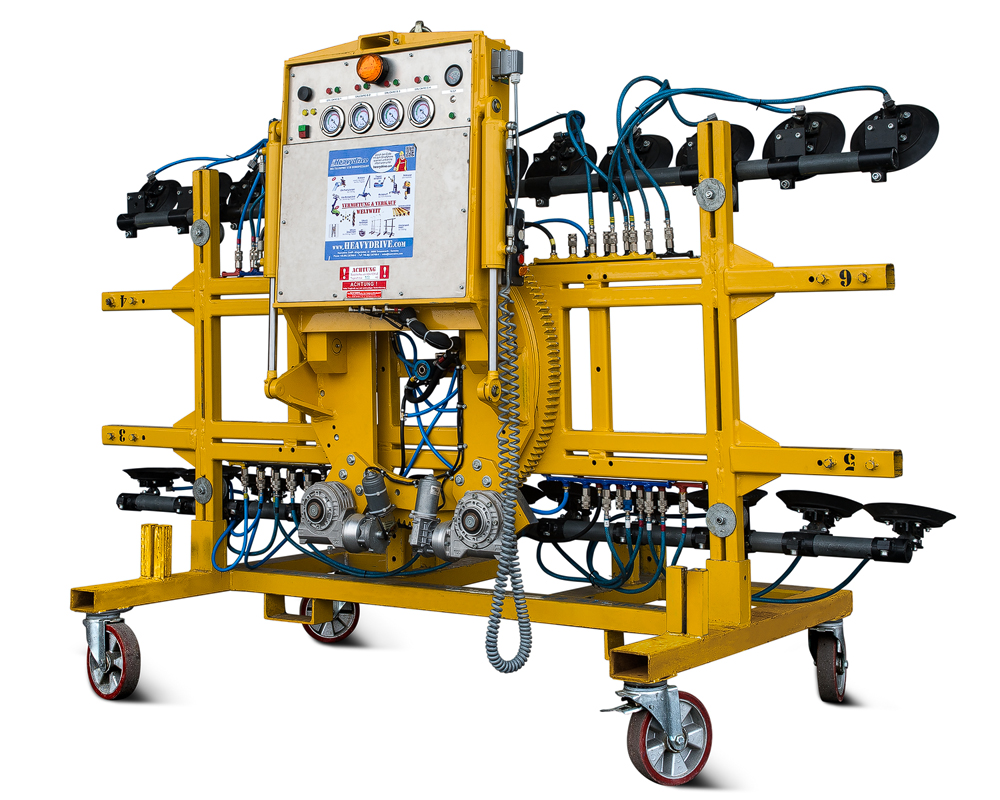 VSG 900 KR -20 - Vacuum Suction System for Curved Panes with up to 900 kg capacity | VSG 900 KR -20 - Vacuum Suction System for Curved Panes with up to 900 kg capacity
