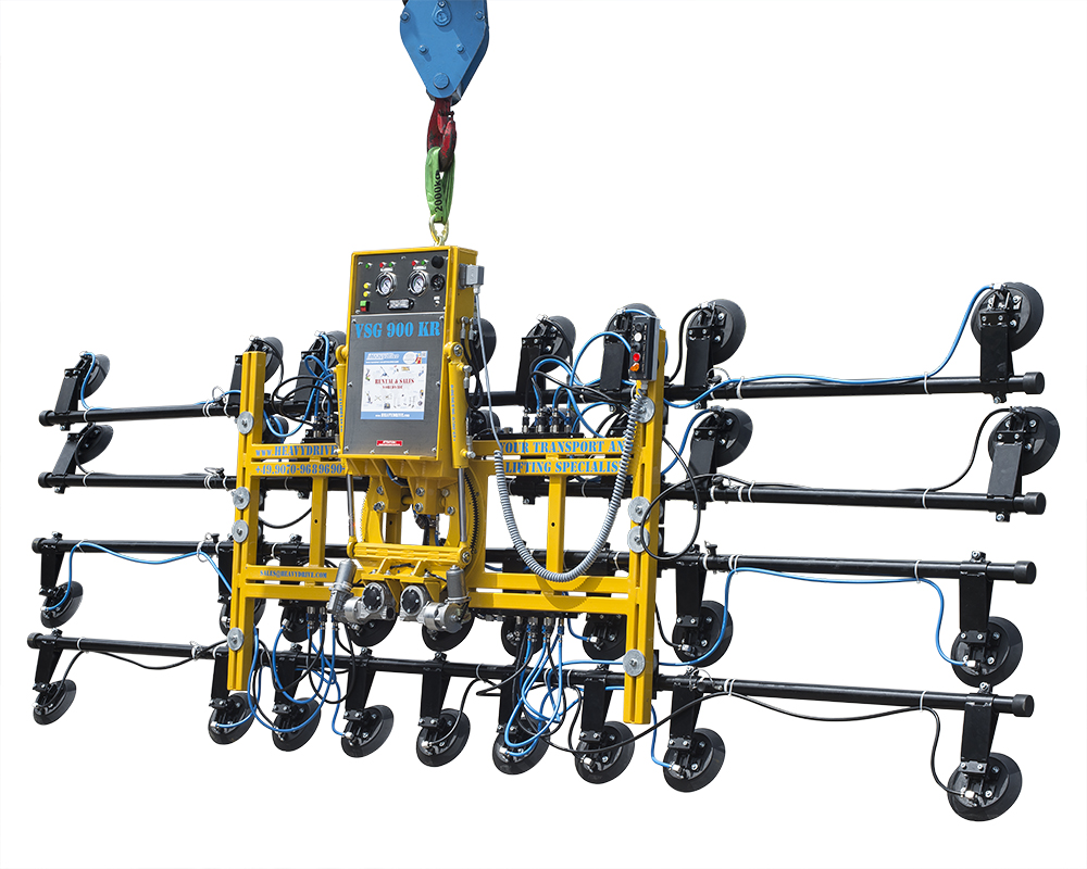 VSG 900 KR -20 - Vacuum Suction System for Curved Panes with up to 900 kg capacity | VSG 900 KR -20 - Vacuum Suction System for Curved Panes with up to 900 kg capacity