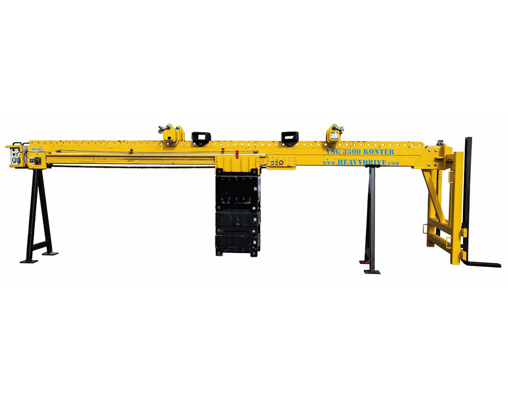 Forkadapter | Counterweight beam with fork adapter